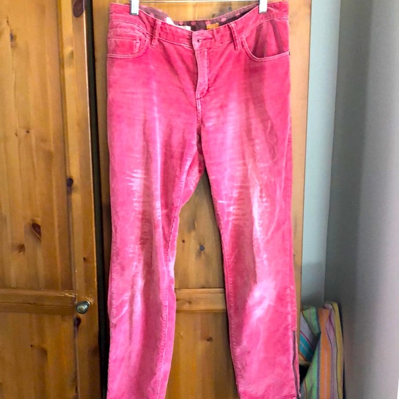Anthropologie collection Pilcro. Pink Corduroy worn by design. 30 and worn. - Picture 1 of 7
